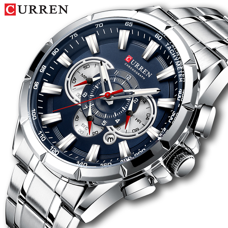 Luxury Watch Magazine - CURREN Jam Tangan Jam Tangan Pria