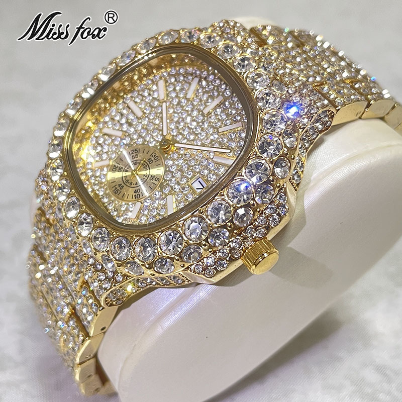 Luxury Watch Iceberg - Jam Tangan Merek Hip Hop MISSFOX