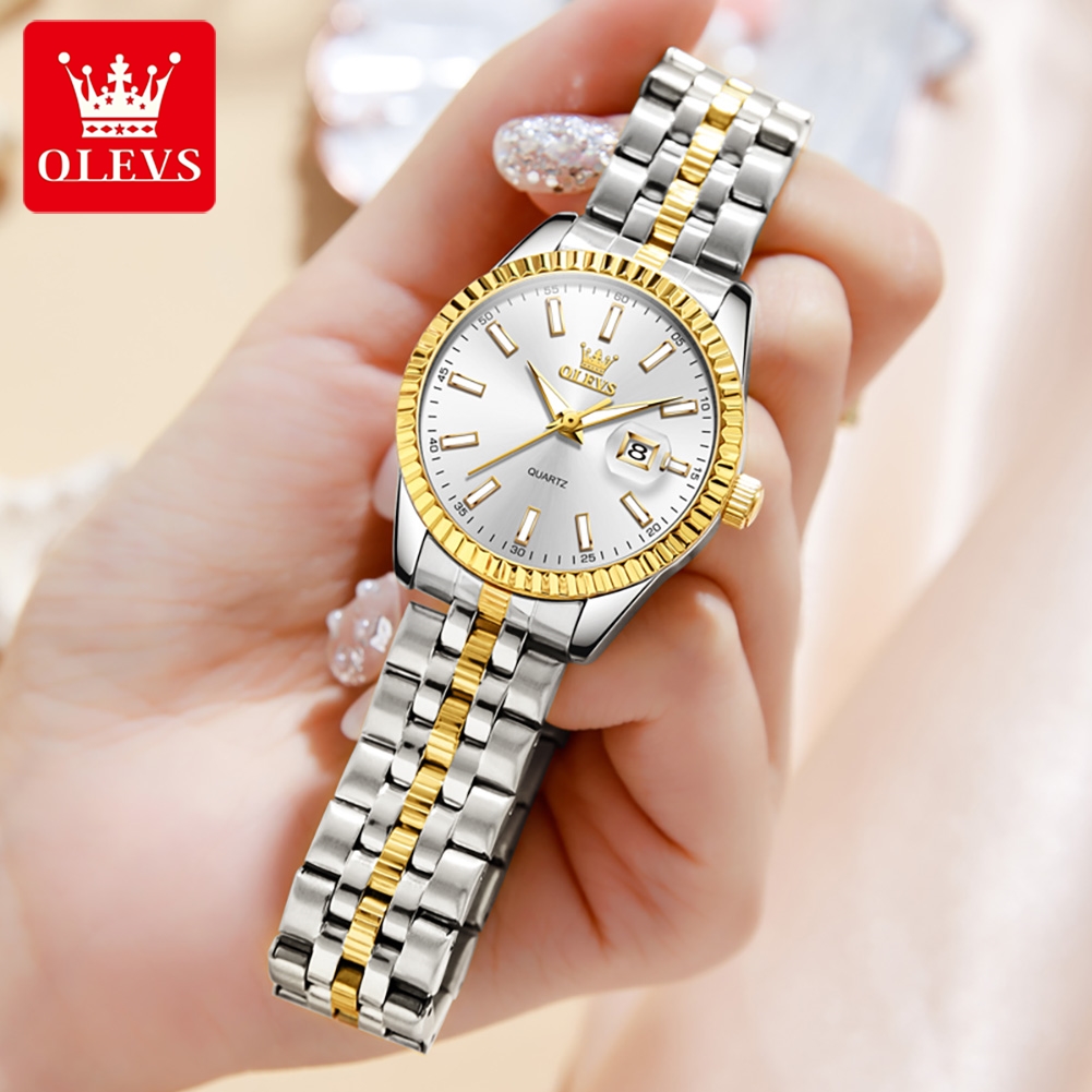 OLEVS jam tangan wanita elegan - Luxury Watch Top 10 ulasan dan harga