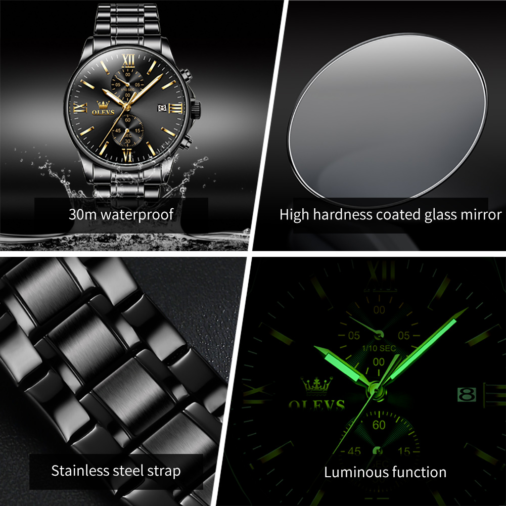 OLEVS 2886 jam tangan kuarsa u - Luxury Watch Magazine ulasan dan harga