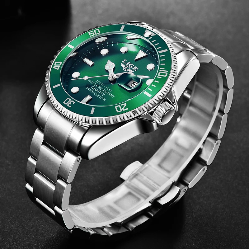 LIGE Jam Tangan Penyelam Berme - Luxury Watch Magazine ulasan dan harga
