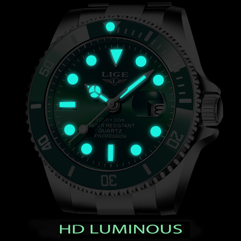 LIGE Jam Tangan Penyelam Berme - Luxury Watch Magazine ulasan dan harga