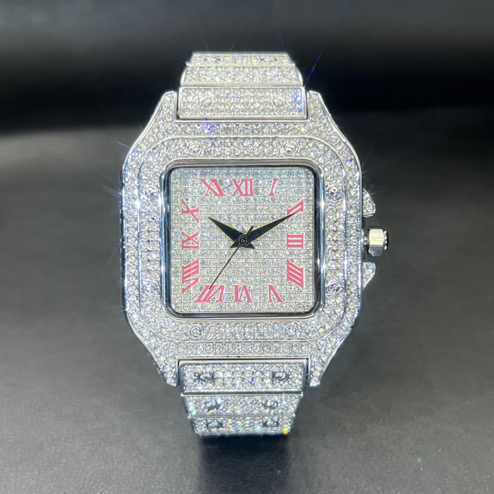 Jam Tangan Pria MISSFOX Iced O - Luxury Watch Iceberg ulasan dan harga