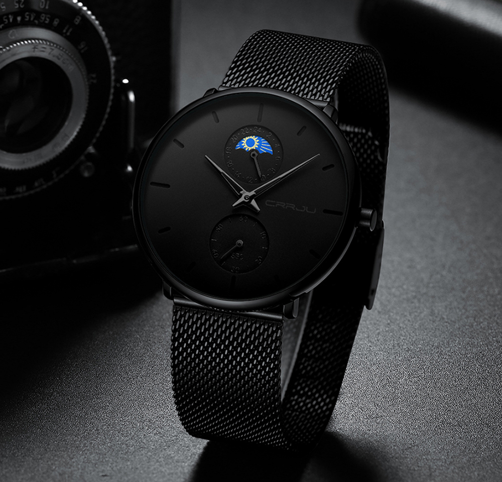 CRRJU, Jam Tangan Pria Mewah d - Luxury Watch Magazine ulasan dan harga