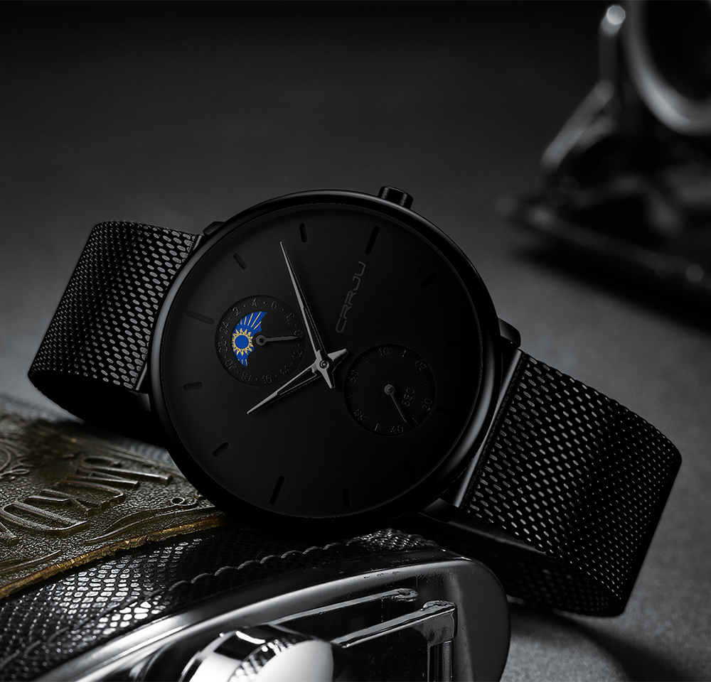 CRRJU, Jam Tangan Pria Mewah d - Luxury Watch Magazine ulasan dan harga