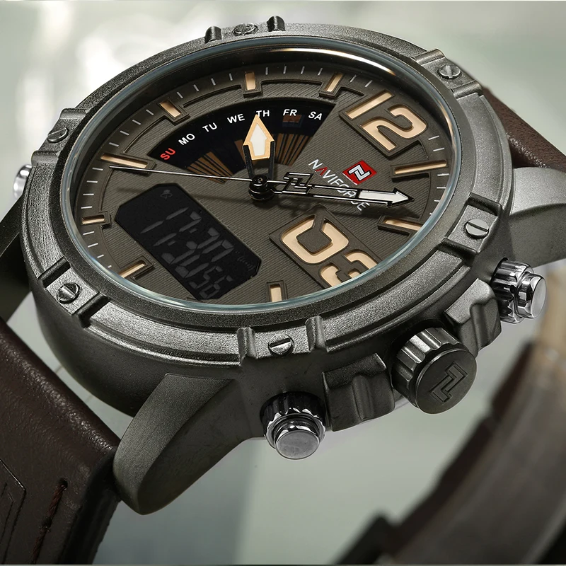 NAVIFORCE Jam Tangan Pria Berm - Luxury Watch Magazine ulasan dan harga