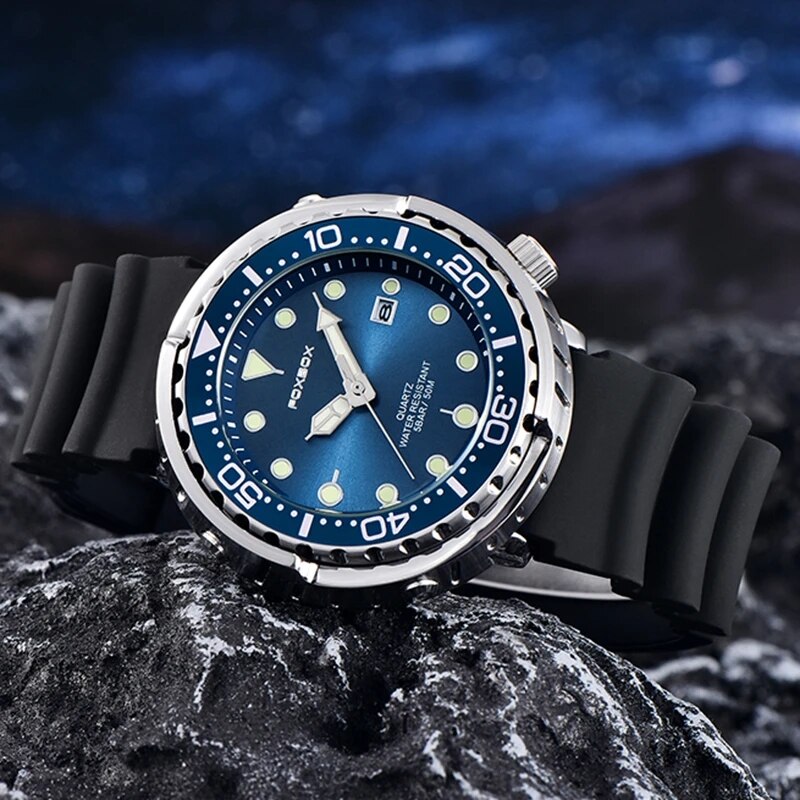 Jam tangan kuarsa kasual pria, - Luxury Watch Magazine ulasan dan harga