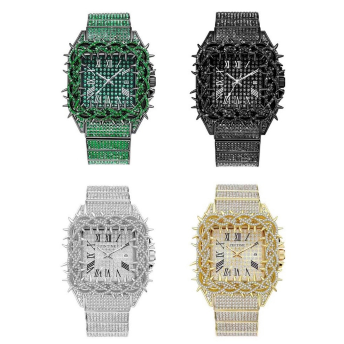 Jam Tangan Pria Iced Out Squar - Luxury Watch Iceberg ulasan dan harga