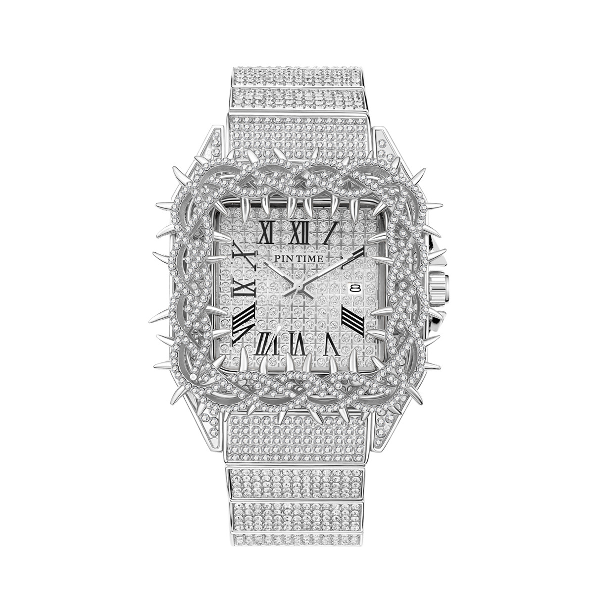 Jam Tangan Pria Iced Out Squar - Luxury Watch Iceberg ulasan dan harga
