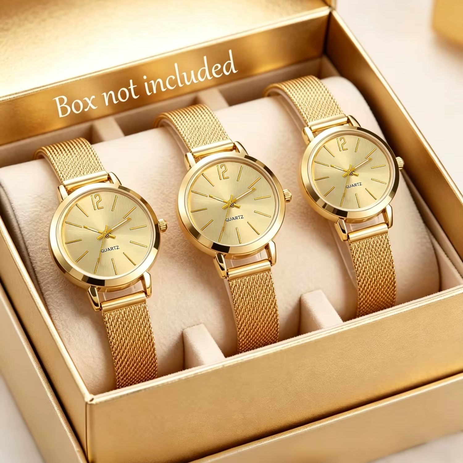Set 3 Jam Tangan Wanita Minima - Luxury Watch Gift For Her ulasan dan harga