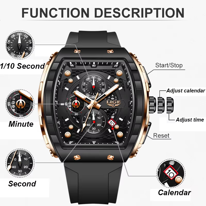 Jam Tangan Pria Mewah Merek LI - Luxury Watch Magazine ulasan dan harga