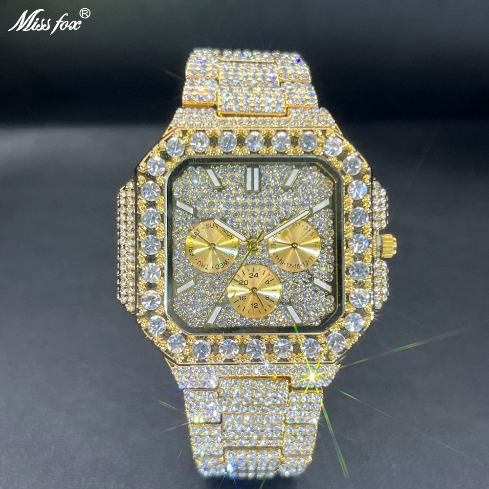Jam Tangan Mewah MISSFOX untuk - Luxury Watch Iceberg ulasan dan harga