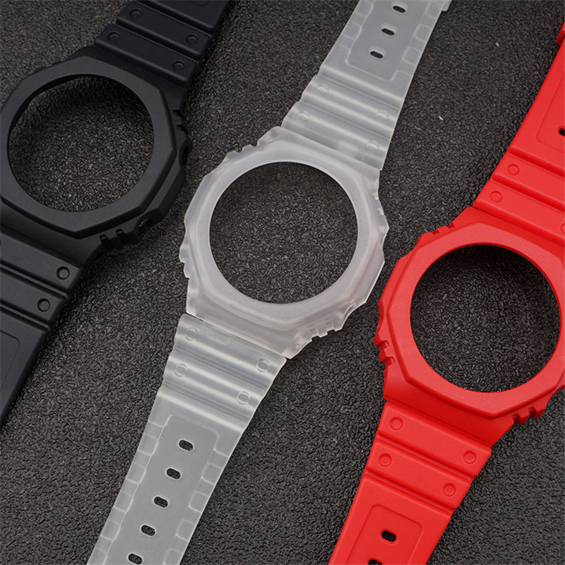 Tali Resin + Casing untuk Casi - Casio Watch G-Shock Ga-2100 ulasan dan harga
